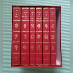 Jane Austen The Novels 6 of 7 Volume Boxed Set Folio Society 1989 Missing 'Pride